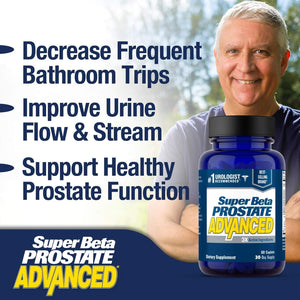 Advanced Prostate Supplement for Men – Beta Sitosterol Not Saw Palmetto. (60 Caplets, 1 - Bottle) - Vitamen Store