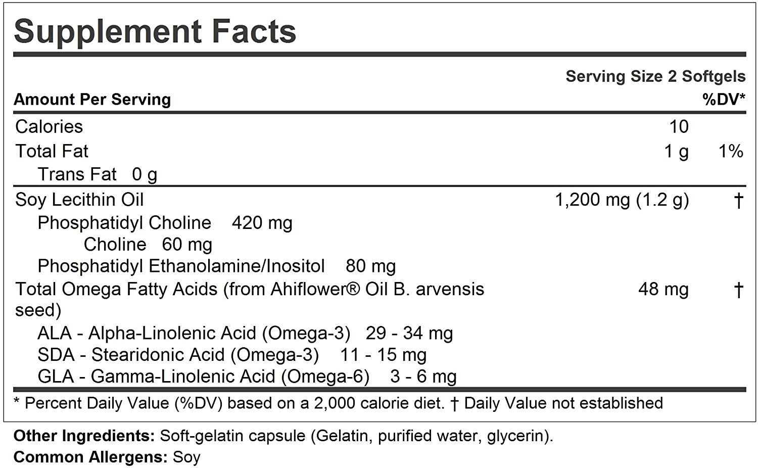Andrew Lessman PC Liver & Brain Benefits 360 Softgels - Phosphatidyl Choline, Most Important Building Block for Healthy Liver and Brain Structure and Function. No Additives. Easy to Swallow Softgels - Vitamen Store