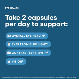 Areds 2 Eye Vitamins - Lutein, Zeaxanthin & Bilberry Extract - Carotenoid Blend - 60 capsules - Vitamen Store