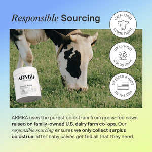 ARMRA Colostrum Premium Powder - Unflavored - 30 Servings - Vitamen Store
