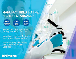 Bioemblem Turmeric Curcumin Supplement with Bioperine | Joint Support & Heart Health | with Organic Turmeric Powder & 95% Curcuminoids Extract | California Made, Non - Gmo, 30 - Day Supply - Vitamen Store