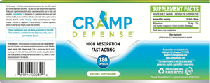 Cramp Defense® Magnesium – Organic, Non - Laxative, No Magnesium Oxide or Herbs – 180 Capsules - Vitamen Store