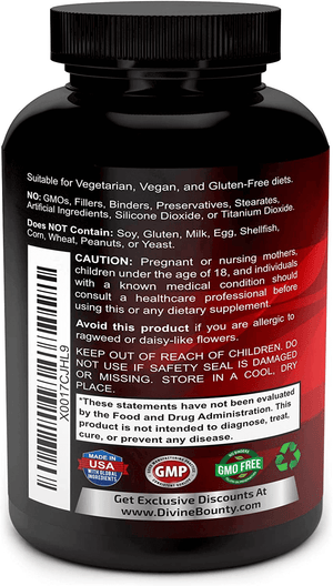 D - Mannose Capsules - 600mg D Mannose Powder per Capsule with Cranberry and Dandelion Extract to Support Normal Urinary Tract Health - 120 Veggie Capsules - Vitamen Store