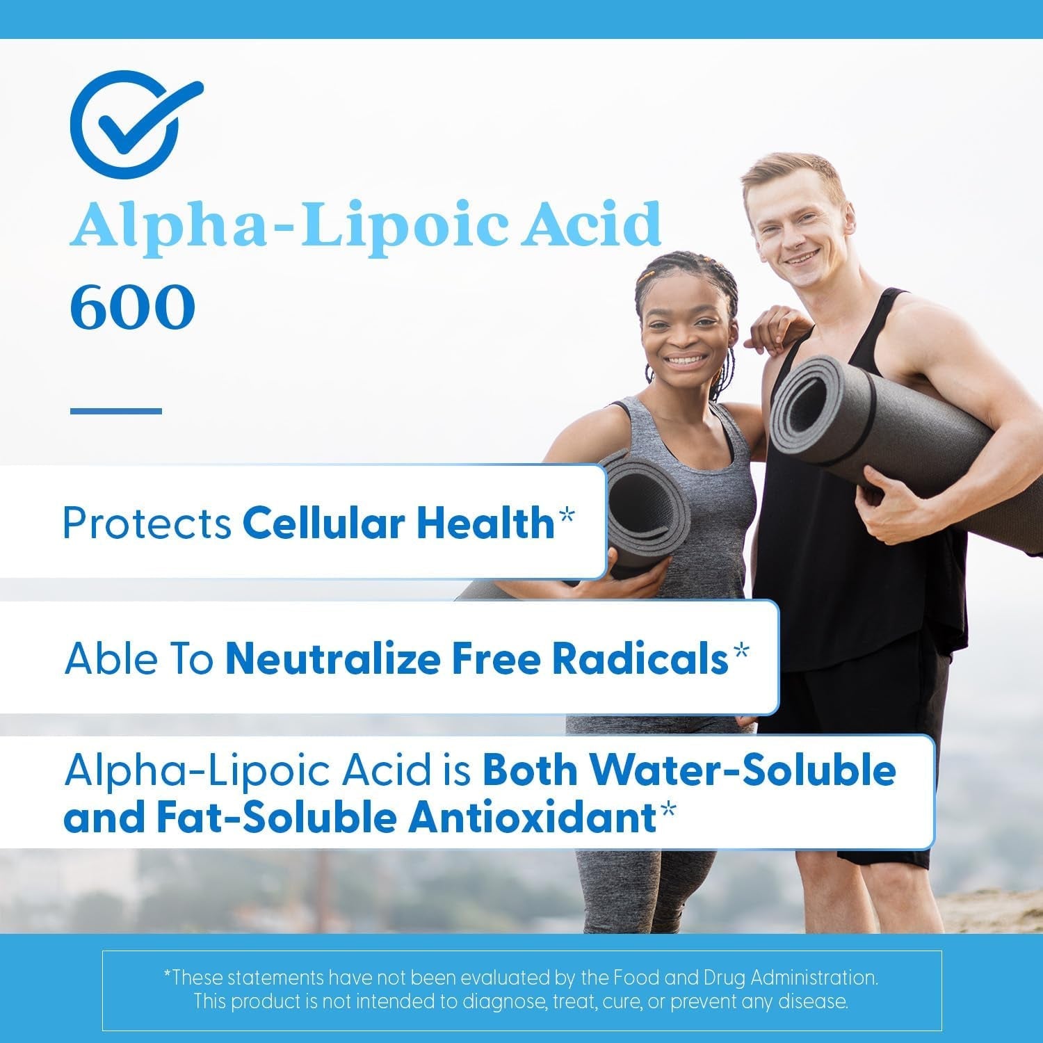 Doctor's Best Alpha - Lipoic Acid – 600 mg – 60 Vegan Capsules – Non - GMO, Gluten - Free, Soy - Free - Vitamen Store