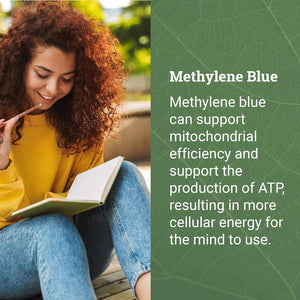 Earth Harmony Methylene Blue 1% USP Grade with Nano Liquid Gold - 2 Oz - Vitamen Store