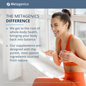 Metagenics Omegagenics Fish Oil EPA - DHA 720mg – Omega - 3 Fish Oil Supplement with DHA & EPA – 120 Softgels - Vitamen Store