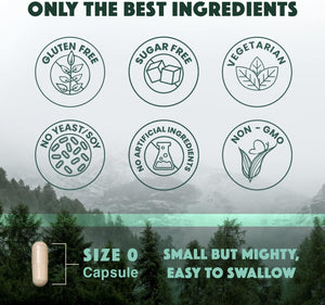 Natural Rhythm Triple Calm Magnesium – 150 mg – Magnesium Complex with Glycinate, Malate, and Taurate – 120 Capsules - Vitamen Store