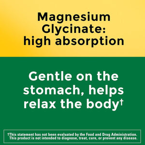Nature Made High Absorption Magnesium Glycinate Gummies 100 Mg per Serving, 40 Magnesium Gummies, 20 Day Supply - Vitamen Store