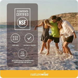 Naturewise Vitamin D3 5000Iu (125 Mcg) 1 Year Supply for Immune Support, Healthy Muscle Function, and Bone Health - Non - Gmo, Gluten Free in Organic Extra Virgin Olive Oil, (Mini Softgel), 360 Count - Vitamen Store