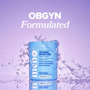 O Positiv MENO Vaginal Moisture Support Capsules – Obgyn - Formulated to Support Healthy Vaginal Moisture, Mood & Relaxation – Hormone - Free with Maca & Fenugreek Seed – 30 Servings (Pack of 2) - Vitamen Store