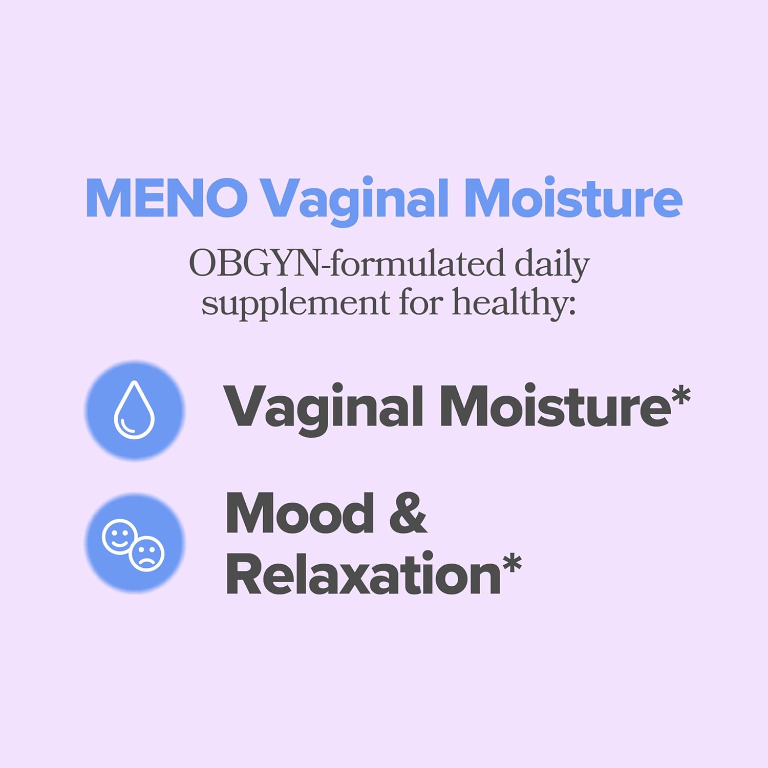 O Positiv MENO Vaginal Moisture Support Capsules – Obgyn - Formulated to Support Healthy Vaginal Moisture, Mood & Relaxation – Hormone - Free with Maca & Fenugreek Seed – 30 Servings (Pack of 2) - Vitamen Store