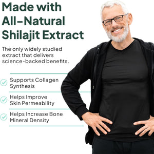One - Per - Day Shilajit Capsules – Natural Shilajit Supplement – 30 Count - Vitamen Store