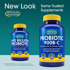 Probiotics for Women & Men – with Lactase Enzyme & Prebiotic Fiber – Vegan Raw Probiotic Formula, Made in USA - Vitamen Store