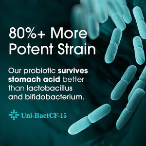 Probiotics for Women & Men – with Lactase Enzyme & Prebiotic Fiber – Vegan Raw Probiotic Formula, Made in USA - Vitamen Store