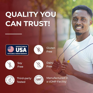 Sandhu’s Zinc Quercetin – 120 Vegetarian Capsules, Zinc & Quercetin Formula – Gluten, Soy & Dairy - Free - Vitamen Store