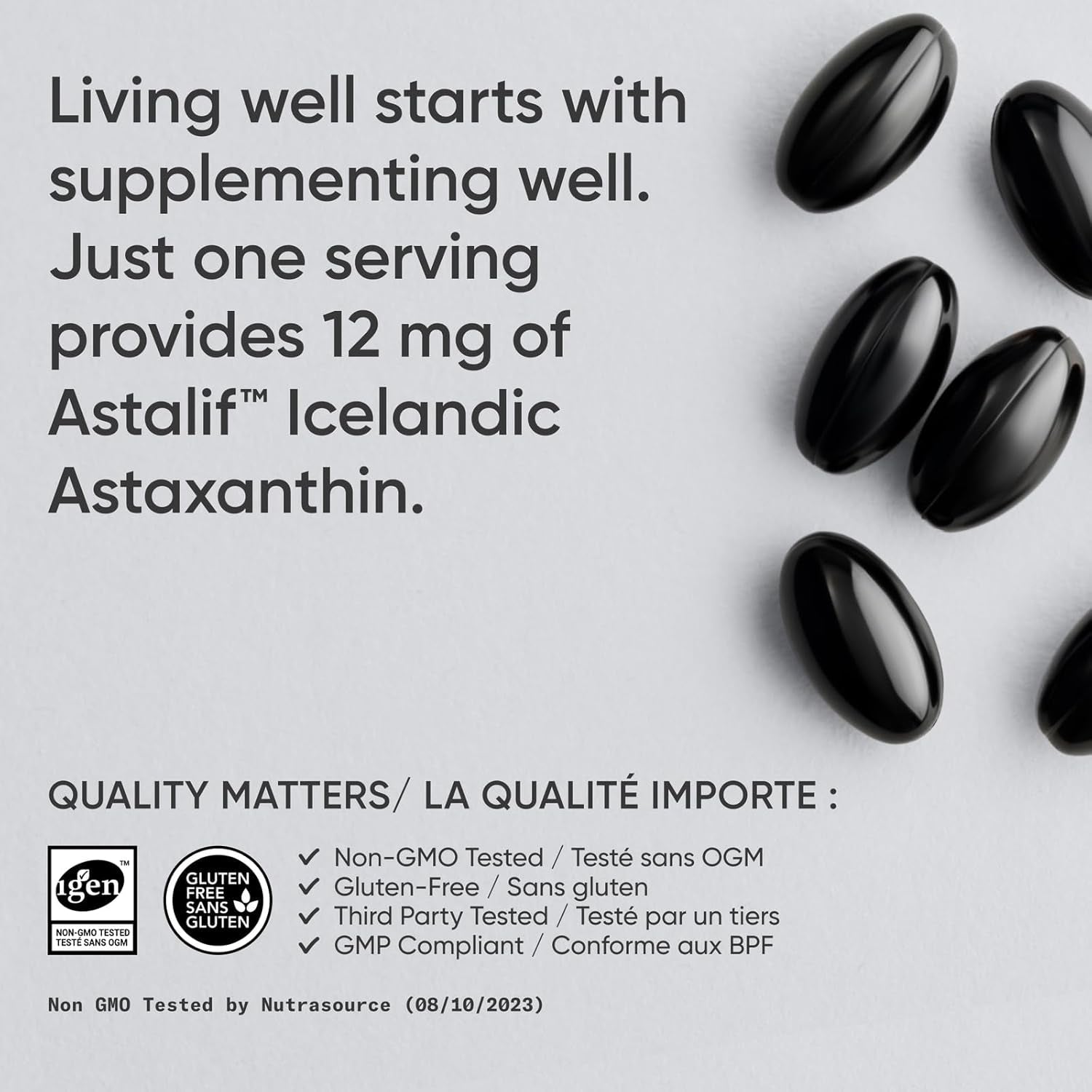Sports Research Triple Strength Astaxanthin 12Mg with Organic Coconut Oil - Antioxidant Supplement, Non - Gmo Verified & Gluten Free - 60 Softgels - Vitamen Store