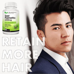 Super Strength Saw Palmetto, 180 Capsules Prostate Health Supplement ,Extract & Berry Powder Complex,Support to Help Maintain Normal Urination Frequency & Natural DHT Blocker To Help Prevent Hair Loss - Vitamen Store