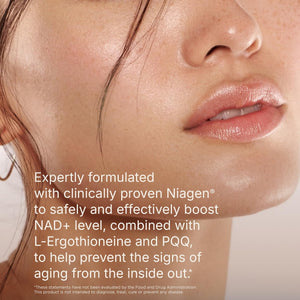 Swisse NAD+ Pro Anti - Aging | Featuring Clinically Proven 300Mg Niagen® | L - Ergothioneine & PQQ | Supports Beauty, Longevity & Vitality | 30 Capsules - Vitamen Store