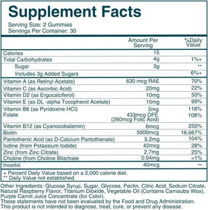 WEEM Hair, Skin, and Nails Gummies – Vegan Biotin Vitamins – Extra Strength – 1 Bottle - Vitamen Store