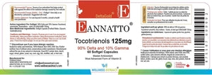 WELLNESS EXTRACT E Annatto Tocotrienols Deltagold 300Mg, Vitamin E Tocotrienols Supplements 30 Softgel Capsules, Tocopherol Free, Supports Immune Health & Antioxidant Health (90% Delta & 10% Gamma). - Vitamen Store
