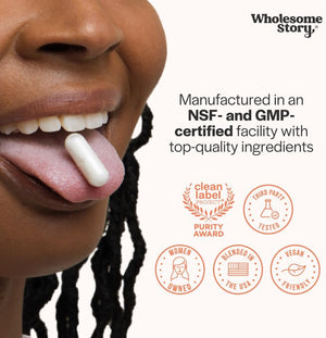 Wholesome Story Myo - Inositol & D - Chiro Inositol (40:1 Ratio) - 120 Vegan Capsules - Vitamen Store