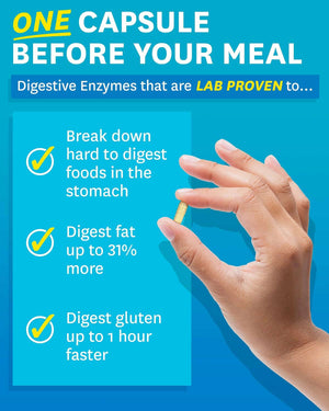 Zenwise Health Digestive Enzymes for Gut Health - Probiotic Multi Enzymes with Prebiotics and Probiotics for Women and Men for Digestive Health and Bloating Relief, Daily Enzymes for Digestion - 180 CT - Vitamen Store