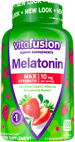 Vitafusion Max Strength Melatonin Gummies, 100 CT