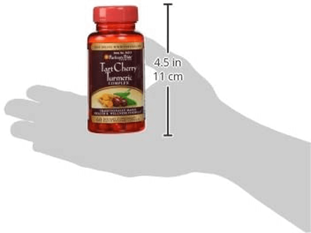 Puritan's Pride Tart Cherry Turmeric Complex-60 Capsules