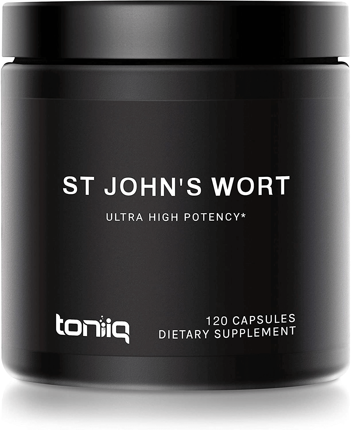 1,000mg Ultra High Strength St. John's Wort Capsules (Non-GMO) - 7X Concentrated Extract - The Strongest St Johns Wort Capsules Available - 0.3% Hypericin - 120 Capsules