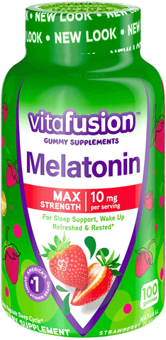 Vitafusion Max Strength Melatonin Gummies, 100 CT