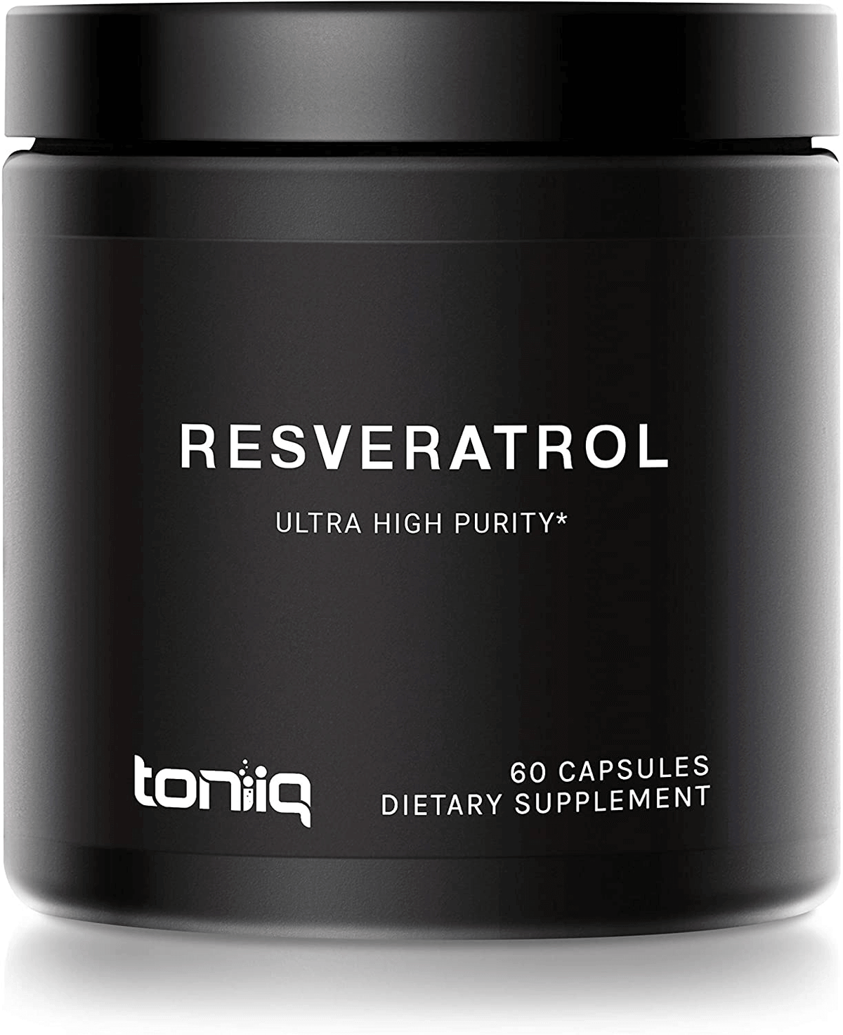 Ultra High Purity Resveratrol Capsules - 98% Trans-Resveratrol - 60 Caps Reservatrol Supplement