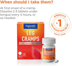 Hyland'S Naturals Leg Cramp Tablets, Natural Relief of Calf, Leg and Foot Cramp, 100 Count