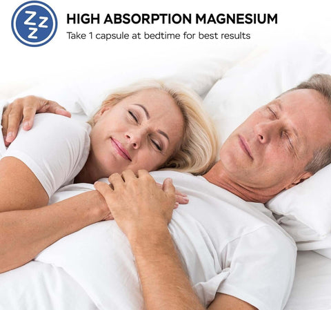 Magnesium Supplement Complex MGSPORT- High Absorption with Vitamins B6, D, E - 60 Servings | Free Shipping | Vitamenstore.com