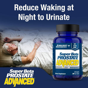 Advanced Prostate Supplement for Men – Beta Sitosterol Not Saw Palmetto. (60 Caplets, 1 - Bottle) - Vitamen Store