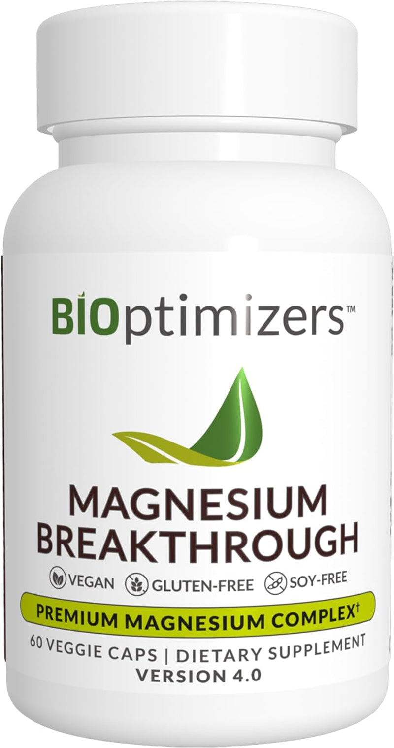 Magnesium Breakthrough Supplement 4.0 – 7 Forms of Magnesium for Daily Wellness – 30 Capsules