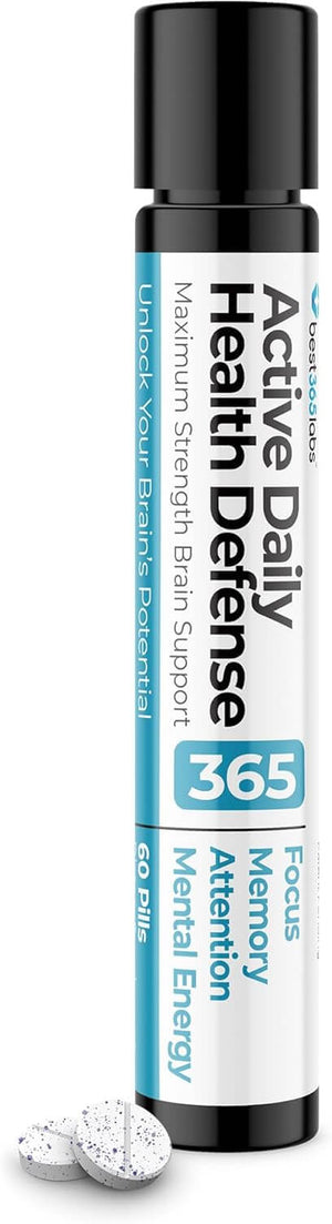Best 365 Labs Maximum Strength - Methylene Blue, Caffeine, and L - Theanine 60 Tablets - Vitamen Store