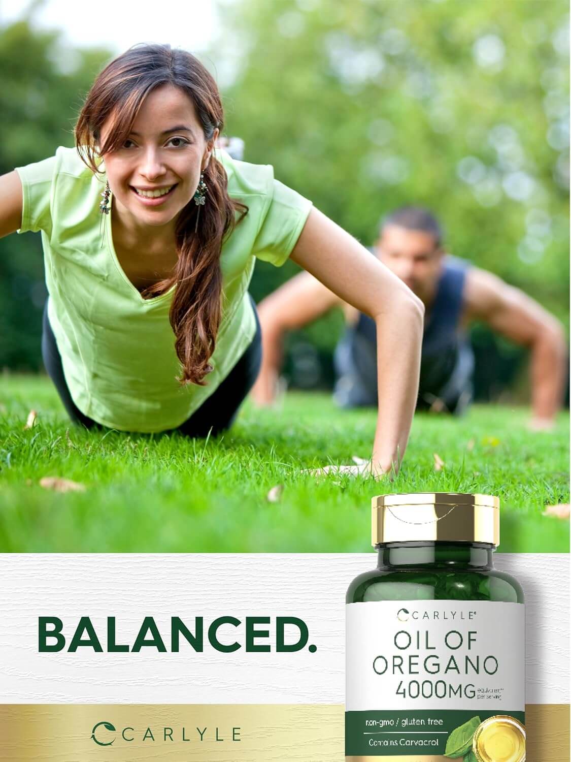 Carlyle Oregano Oil 4000Mg Supplement | 150 Softgel Capsules | Contains Carvacrol | Non - Gmo & Gluten Free Formula - Vitamen Store