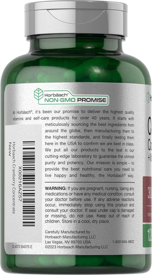 Horbaach Cranberry (30,000 mg) + Vitamin C 150 Capsules - Vitamen Store