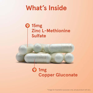 Jarrow Formulas Zinc Balance 15 mg with Copper – 100 Veggie Caps – Gluten‑Free & Vegan - Vitamen Store