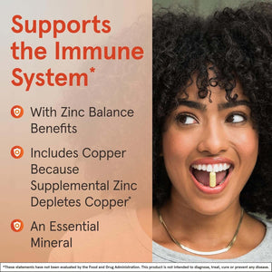 Jarrow Formulas Zinc Balance 15 mg with Copper – 100 Veggie Caps – Gluten‑Free & Vegan - Vitamen Store
