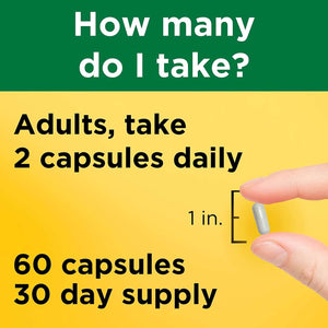 Nature Made Magnesium Glycinate 200 Mg per Serving, Magnesium Supplement for Muscle, Heart, Nerve and Bone Support, 60 Magnesium Bisglycinate Capsules, 30 Day Supply - Vitamen Store