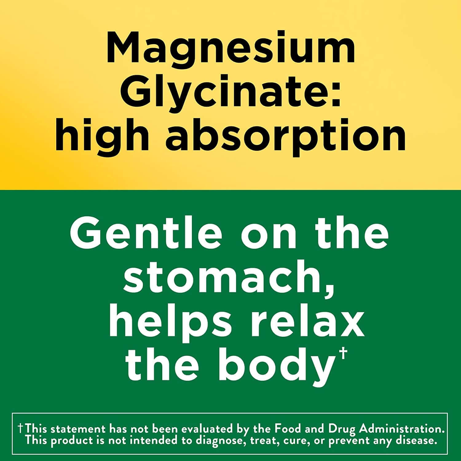 Nature Made Magnesium Glycinate 200 Mg per Serving, Magnesium Supplement for Muscle, Heart, Nerve and Bone Support, 60 Magnesium Bisglycinate Capsules, 30 Day Supply - Vitamen Store