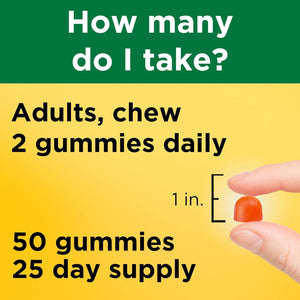 Nature Made Vitamin D3 K2 Gummies, Vitamin D3 5000 IU per Serving, Bone, Teeth, Muscle, Immune Health Support, 50 Vitamin D + K2 Gummy Vitamins, 25 Day Supply - Vitamen Store