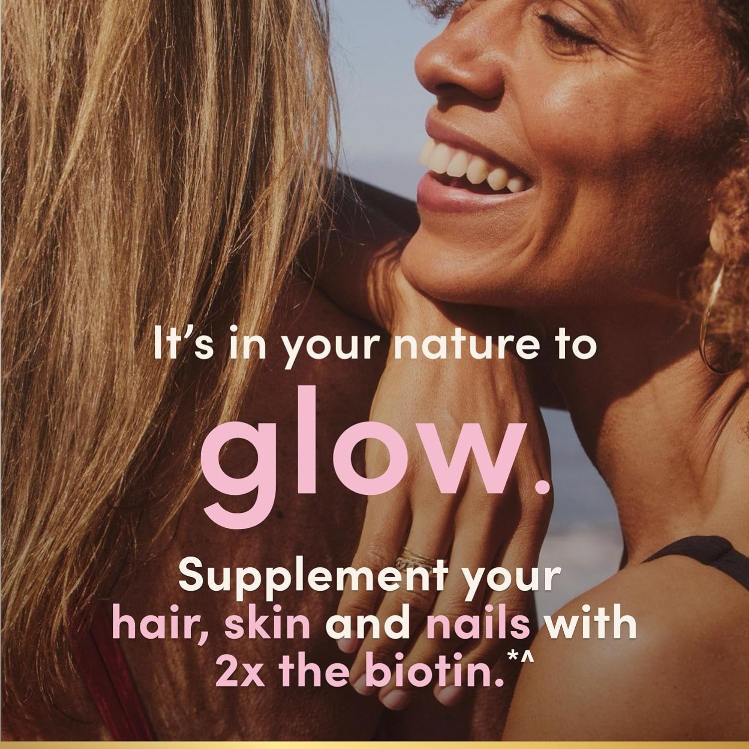 Nature's Bounty Advanced Hair, Skin & Nails – Argan - Infused Supplement with Biotin and Hyaluronic Acid – 150 Rapid Release Softgels (50 Servings) - Vitamen Store