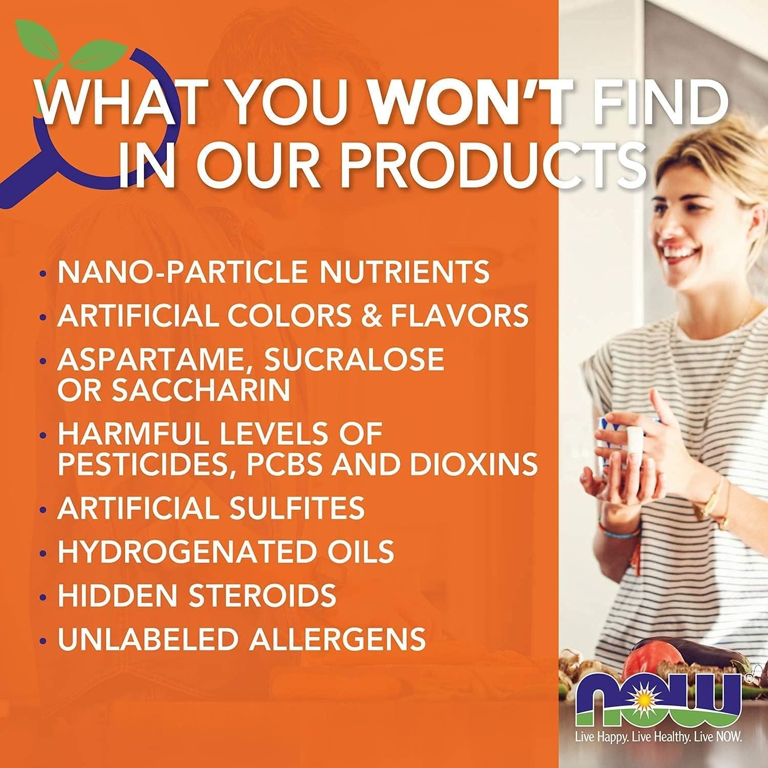 NOW Foods Glycine 1000 mg – Free - Form Pharmaceutical Grade – Gluten - Free – Vegan – Kosher – 200 Vegetarian Capsules (Pack of 1) - Vitamen Store