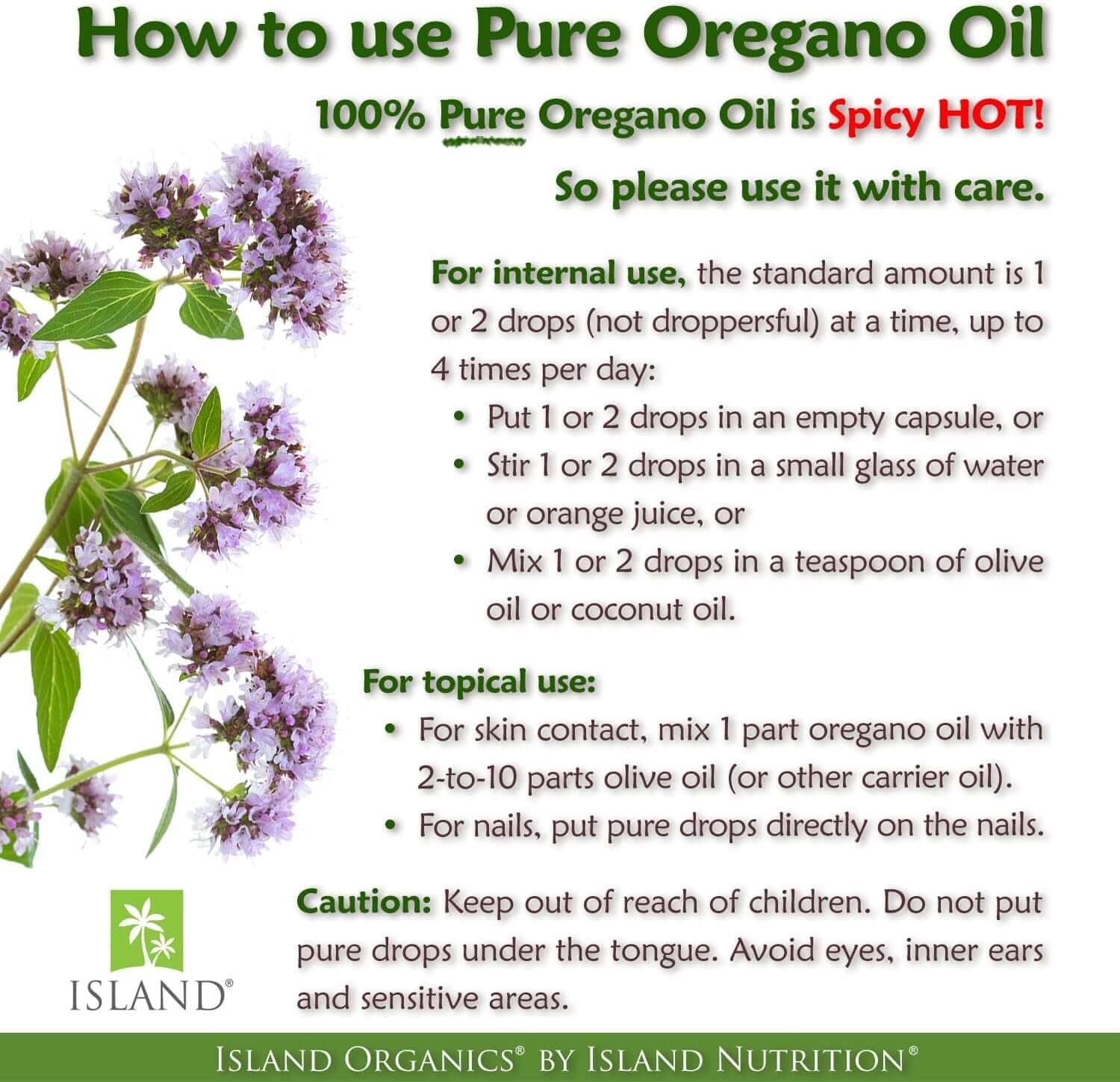 Oregano Oil Organic Liquid Drops - 100% Pure & Undiluted - Usda - Certified Organic (1 Oz) 75% Carvacrol - Grown in Spain - Immune Support Supplement with Oil of Oregano. - Vitamen Store