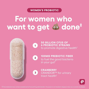 Physician'S Choice Probiotics for Women - PH Balance, Digestive, UT, & Feminine Health - 50 Billion CFU - 6 Unique Strains for Women - Organic Prebiotics, Cranberry Extract+ - Womens Probiotic - 84 CT - Vitamen Store