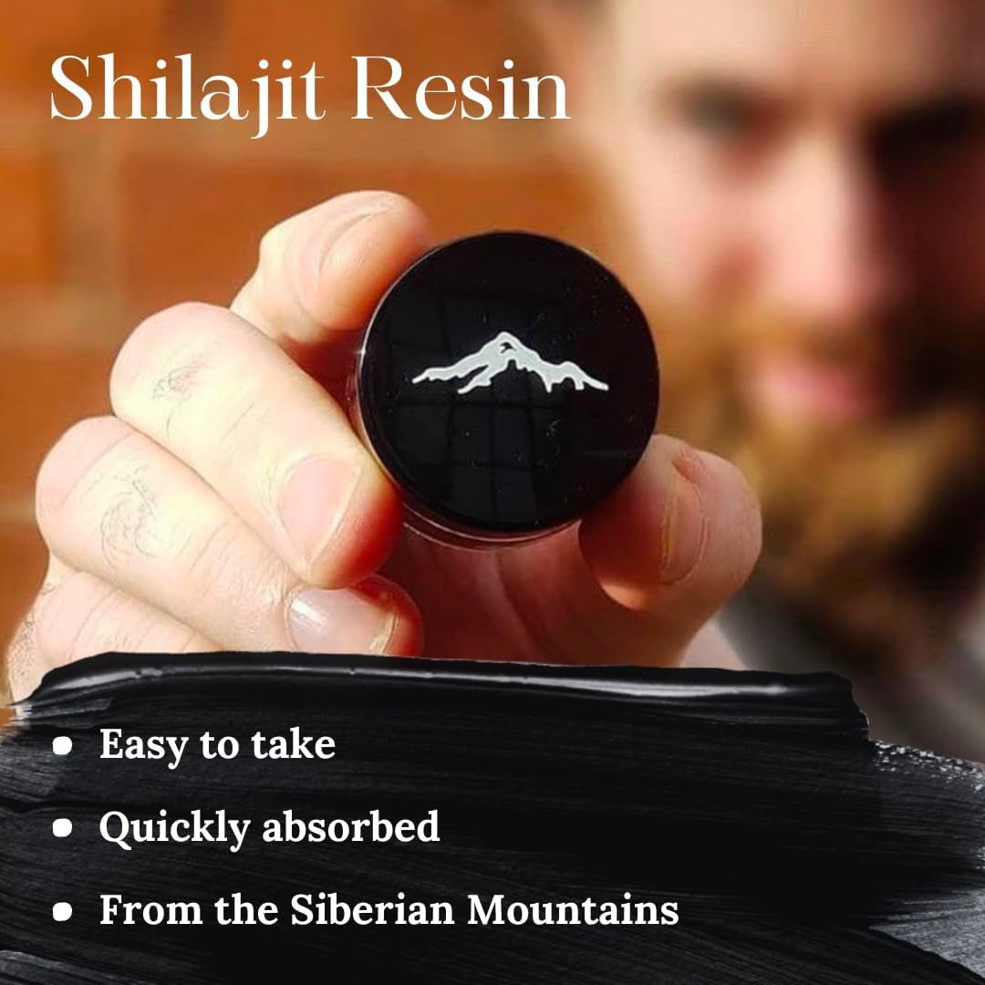 Pure Himalayan Shilajit Resin – Grade A with 85+ Plant - Derived Trace Minerals and Fulvic Acid – Third - Party Lab Tested – 30g - Vitamen Store