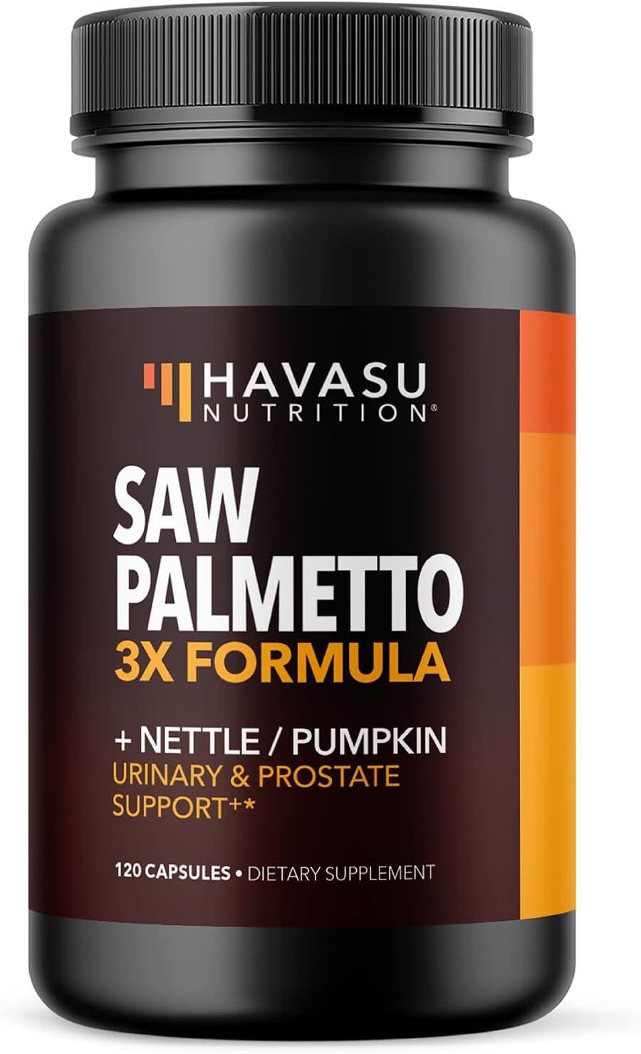 Saw Palmetto Supplement with Stinging Nettle & Pumpkin Seed Extract – Vegan, Non - GMO – 60 Capsules - Vitamen Store