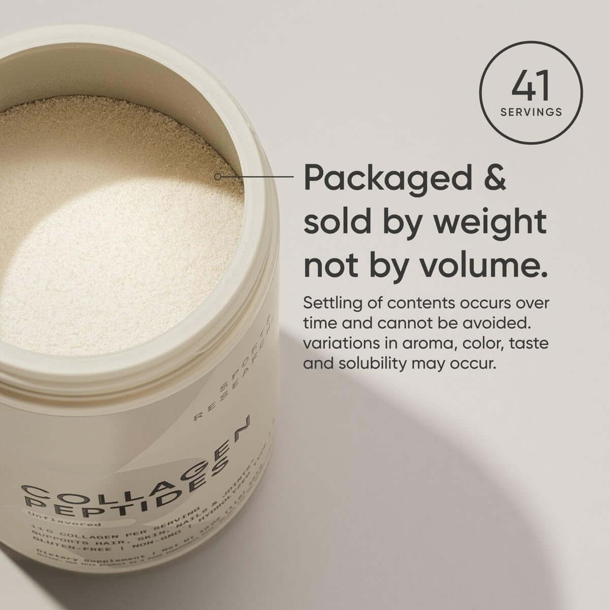 Sports Research Collagen Peptides for Women & Men, Unflavored, 16 Oz., Hydrolyzed Type 1 & 3 Collagen Powder Protein Supplement for Healthy Skin, Nails, Bones & Joints - Vitamen Store